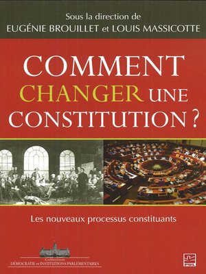 cover image of Comment changer une constitution?